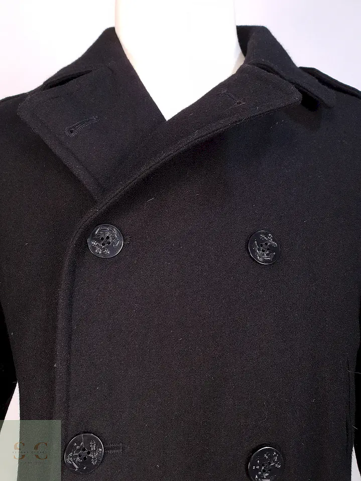 Marinero Negro Nautica 55% Lana Talla L 5