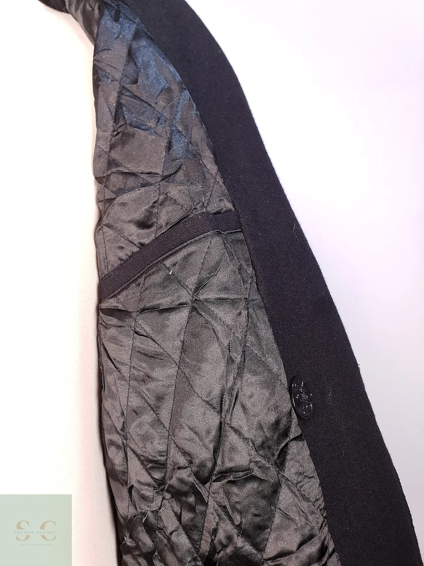 Marinero Negro Nautica 55% Lana Talla L 9