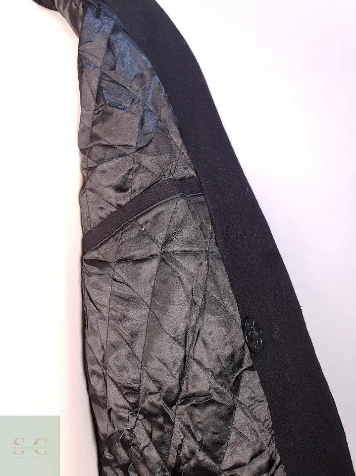 Marinero Negro Nautica 55% Lana Talla L 9