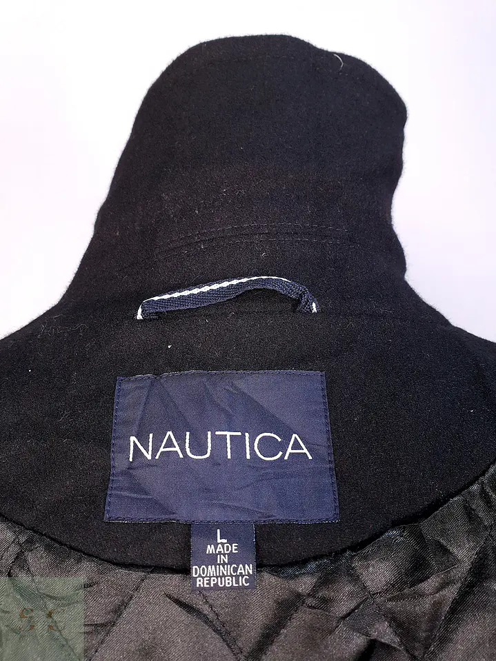 Marinero Negro Nautica 55% Lana Talla L 13