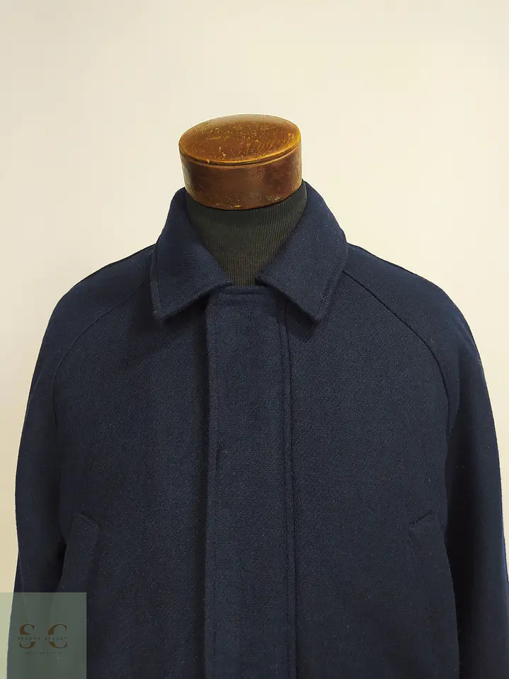 Chaquetón de Lana Azul Marino Bonobos x Nova Fides Talla M 3