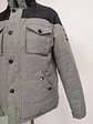 Chaqueta Acolchada Combinada Gris y Negra UMM DJ Set Talla L - Miniatura 2