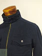 Chaqueta de Mezcla de Lana Azul Marino con Forro Acolchado Talla SM - Miniatura 4
