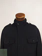 Chaqueta Utilitaria de Mezcla de Lana Negra con Forro Acolchado Merona Talla M - Miniatura 3