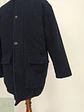 Chaquetón Acolchado de Lana Azul Marino Downstairs Talla XL - Miniatura 2