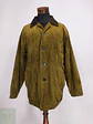 Chaquetón de Pana Cotelé Oliva Tostado con Cuello en Contraste TCM Talla XXXL - Miniatura 1