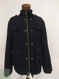 Chaqueta Utilitaria de Mezcla de Lana Negra con Forro Acolchado Merona Talla M - Miniatura 5