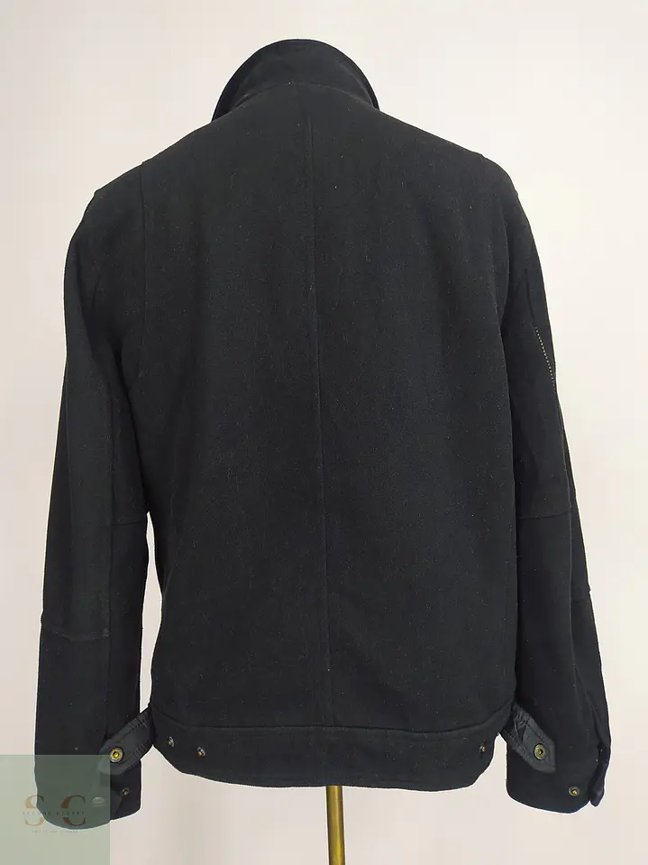 Chaqueta Utility Levi's Negra en Mezcla de Lana Talla SM 9