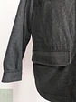 Chaquetón de Lana Virgen y Cachemira Gris Plomo SympaTex Talla XXL - Miniatura 2