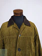 Chaquetón de Pana Cotelé Oliva Tostado con Cuello en Contraste TCM Talla XXXL - Miniatura 3