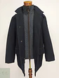 Abrigo Pierre Cardin París Negro con Pechera Acolchada Talla XL - Miniatura 4