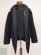 Abrigo Pierre Cardin París Negro con Pechera Acolchada Talla XL - Miniatura 5