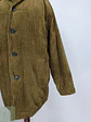 Chaquetón de Pana Cotelé Oliva Tostado con Cuello en Contraste TCM Talla XXXL - Miniatura 6