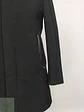 Abrigo Negro con Cuello Alto y Cierre Doble Zara Man Talla SM - Miniatura 5