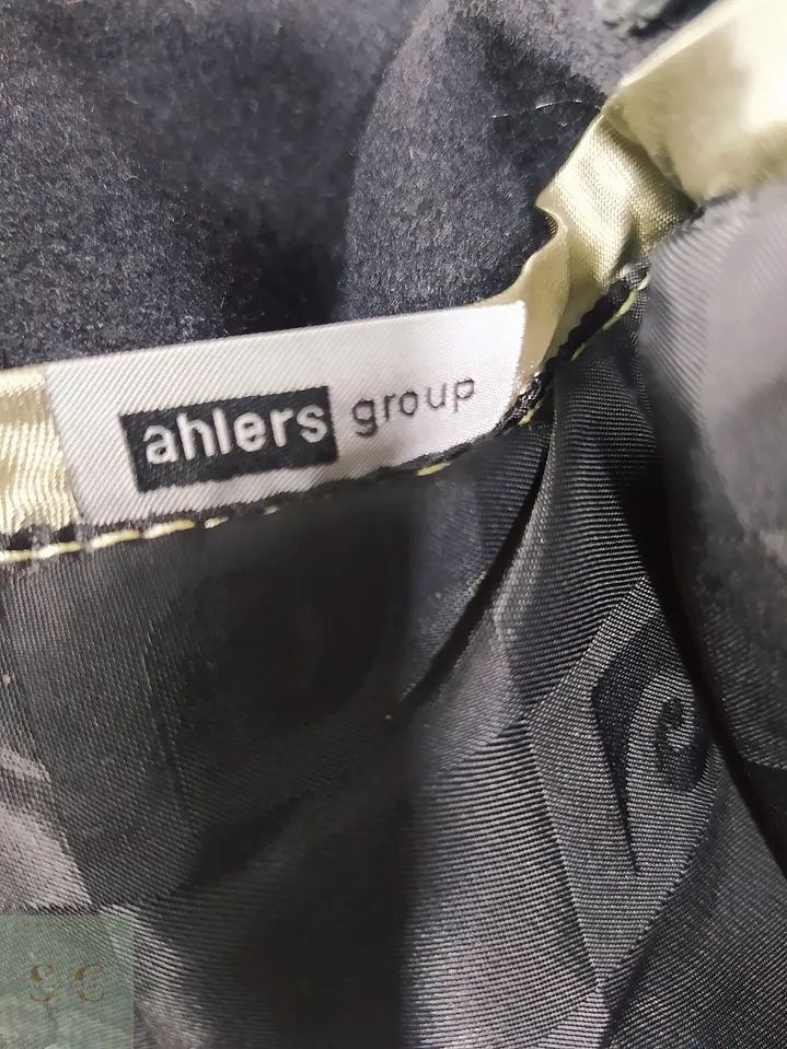 Abrigo Pierre Cardin París Negro con Pechera Acolchada Talla XL 7