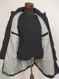 Abrigo de Lana Gris Plomo Basefield con Inserto de Cuello Alto Talla ML - Miniatura 6