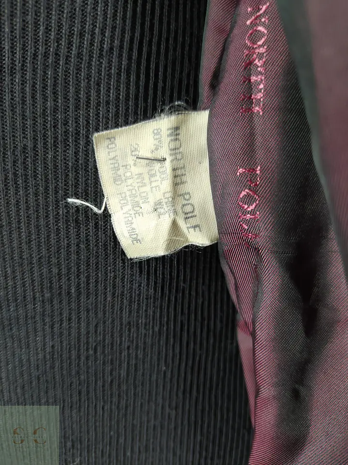 Abrigo Montgomery Burdeos en Mezcla de Lana North Pole Talla XXL 7