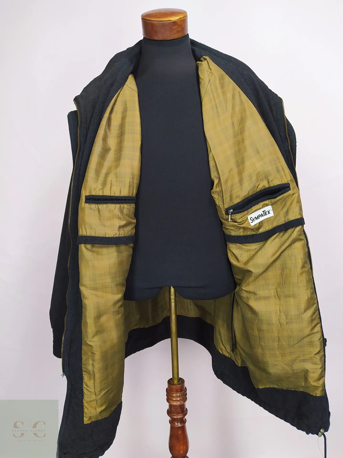 Chaquetón de Lana Plomo con Membrana SympaTex Arrondo Classic Talla 64 6