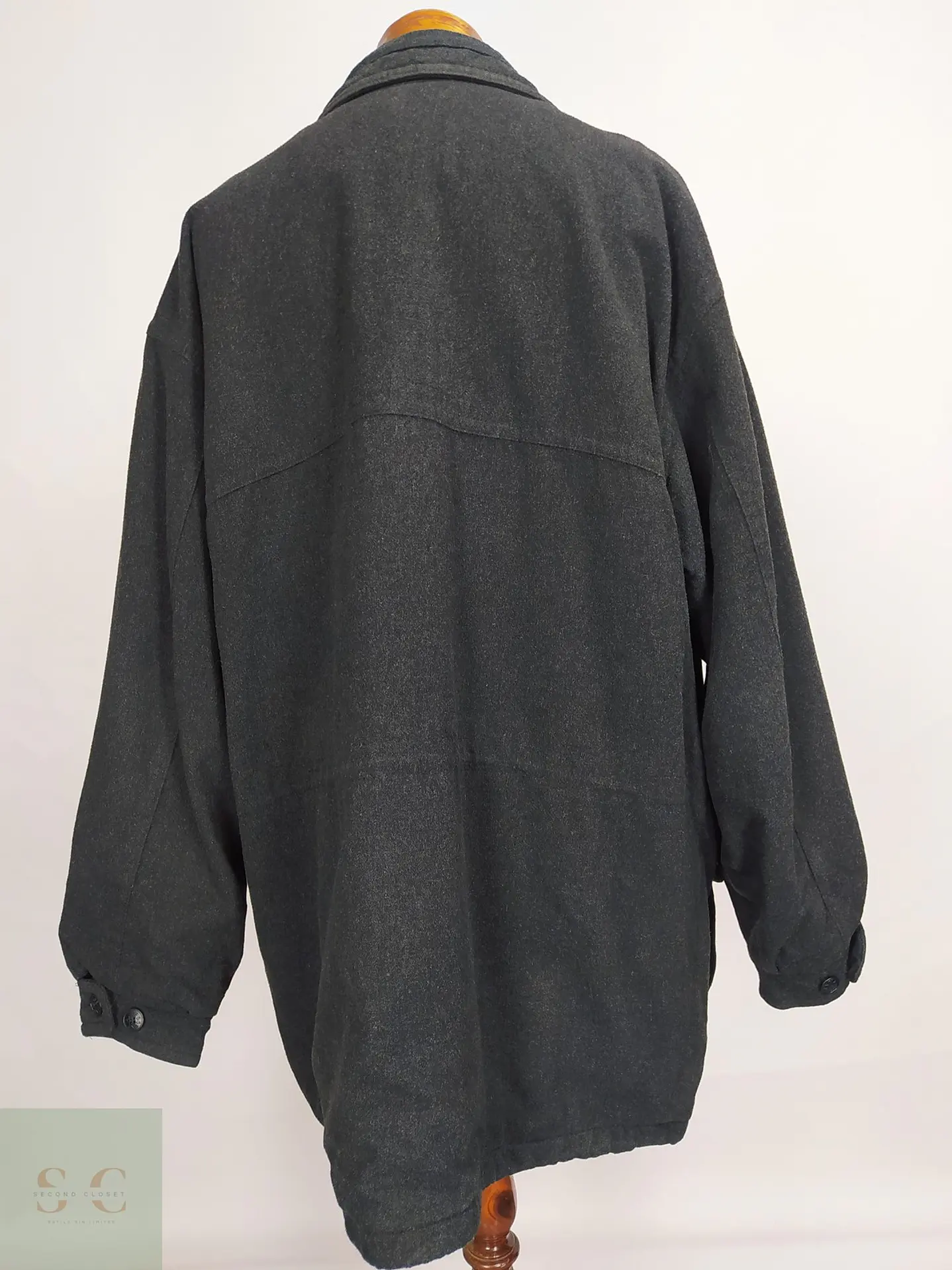 Chaquetón de Lana Plomo con Membrana SympaTex Arrondo Classic Talla 64 7