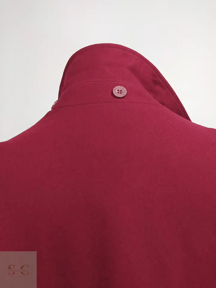 Abrigo Montgomery Burdeos en Mezcla de Lana North Pole Talla XXL 11