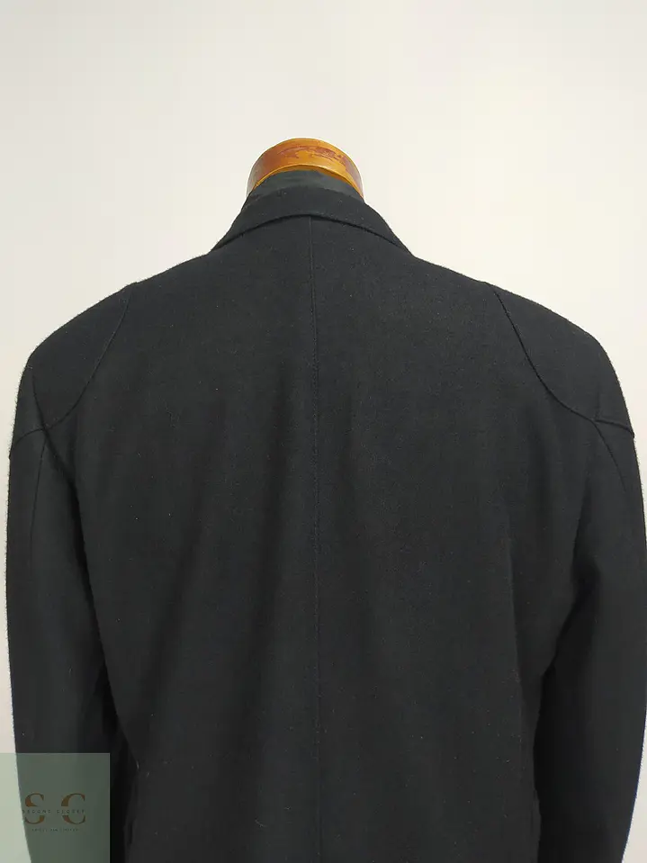 Abrigo Negro con Pechera Desmontable Milestone Talla M 12