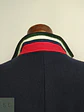 Abrigo de Lana Italiana In.Tes.Pra Azul Marino El Ganso Talla L - Miniatura 14