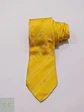 Corbata de Seda a Rayas Regimental Amarilla Monti - Miniatura 2