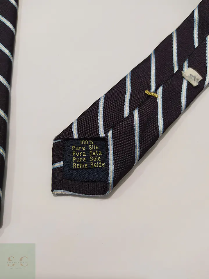 Corbata de Seda a Rayas Regimental Paul Rosen Heritage 4