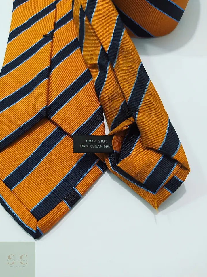 Corbata de Seda a Rayas Regimental A. Christensen 4