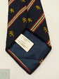 Corbata de Lana y Seda a Rayas Regimental y León Heráldico s.Oliver Made in Italy - Miniatura 3