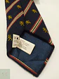 Corbata de Lana y Seda a Rayas Regimental y León Heráldico s.Oliver Made in Italy - Miniatura 4