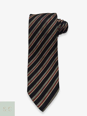 Corbata de Seda a Rayas Regimental Edsor Kronen