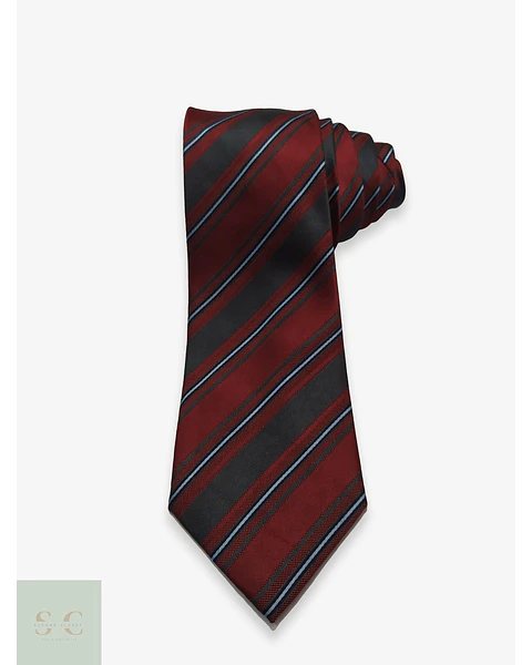 Corbata de Seda a Rayas Regimental McEarl Original