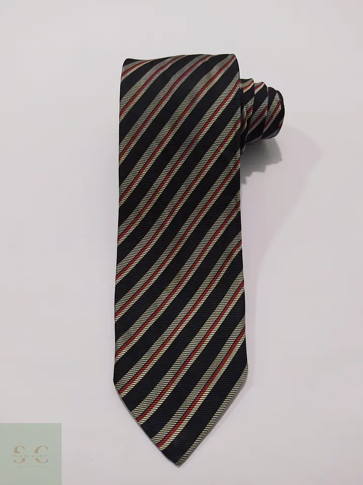 Corbata de Seda a Rayas Regimental Edsor Kronen 2