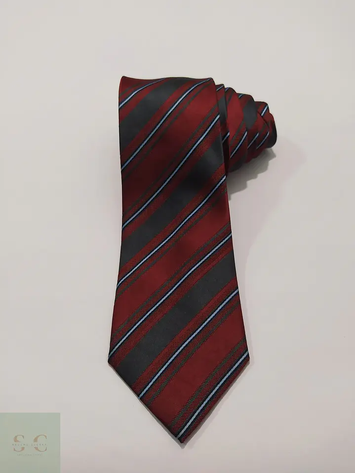 Corbata de Seda a Rayas Regimental McEarl Original 2