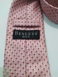 Corbata de Seda a Micropatrón Geométrico Bexleys Man - Rosa - Miniatura 3