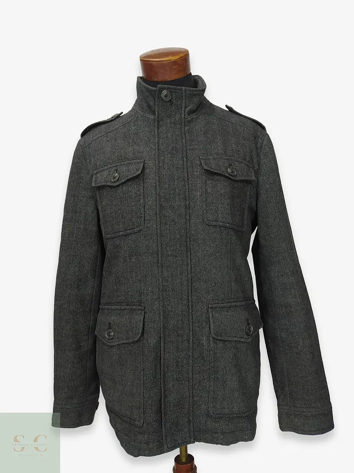 Chaqueta Field Style de Mezcla de Lana Espiga Dockers Talla ML 1
