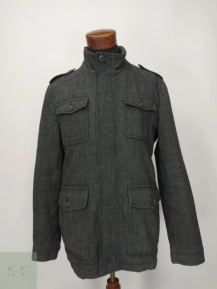 Chaqueta Field Style de Mezcla de Lana Espiga Dockers Talla ML 2