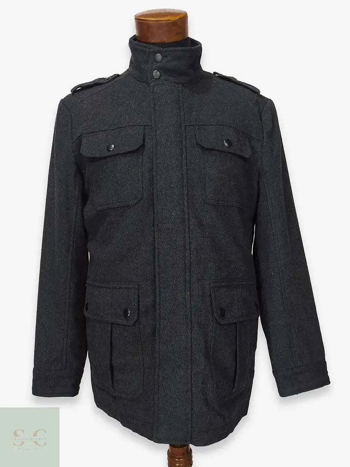 Chaquetón Field de Mezcla de Lana Acolchado Apt. 9 Talla L 1
