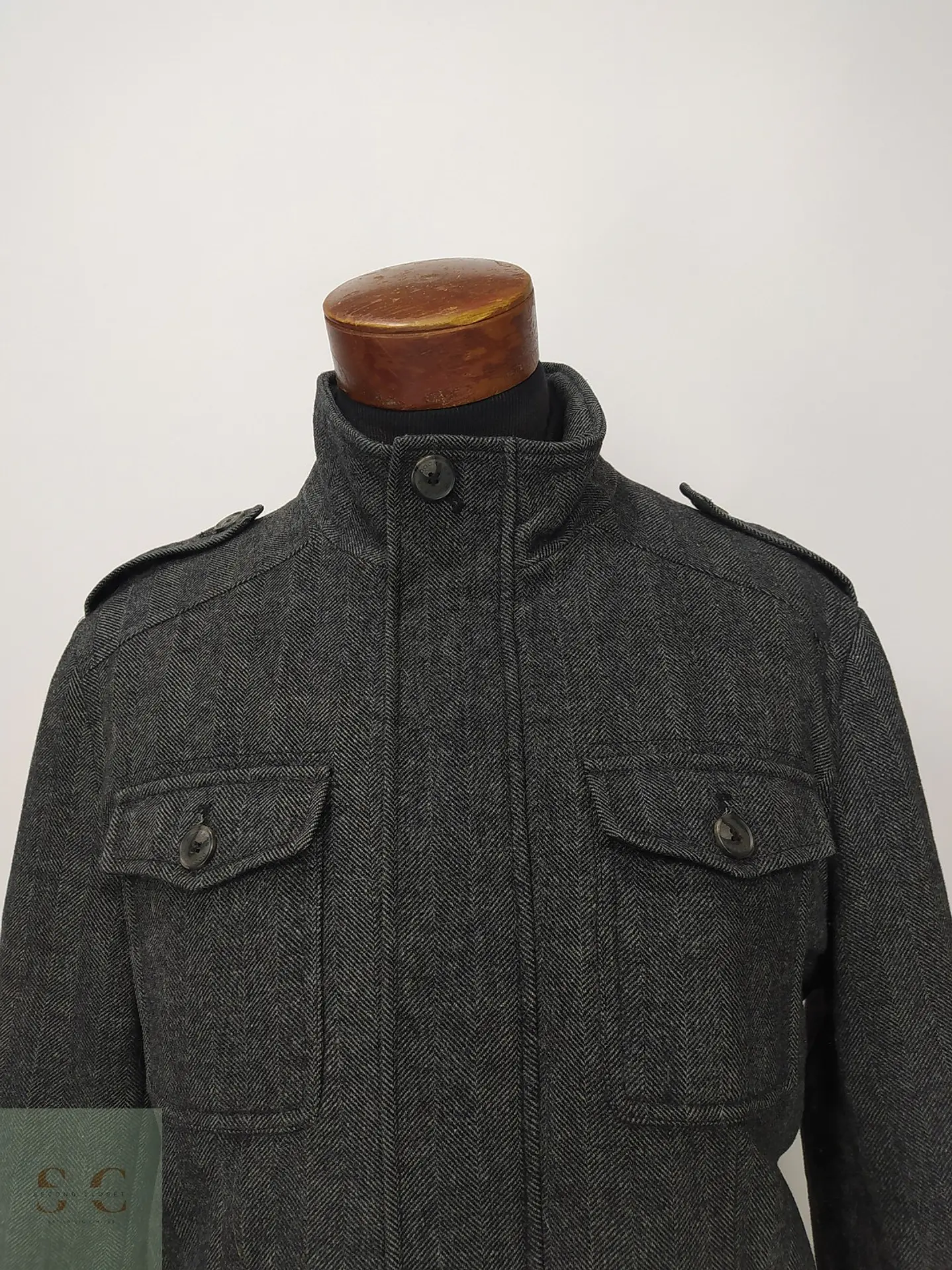 Chaqueta Field Style de Mezcla de Lana Espiga Dockers Talla ML 3