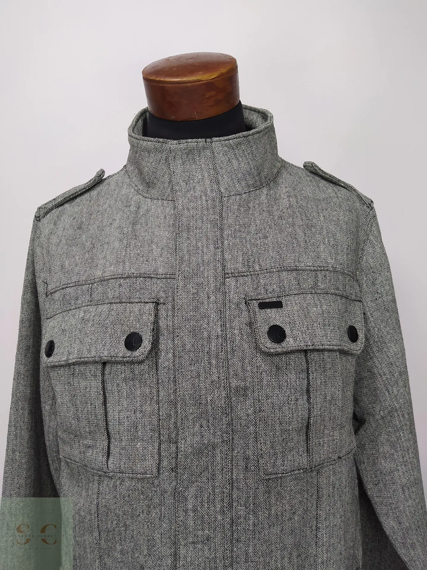 Chaqueta Utilitaria de Algodón Texturizado Empyre Talla 49 3