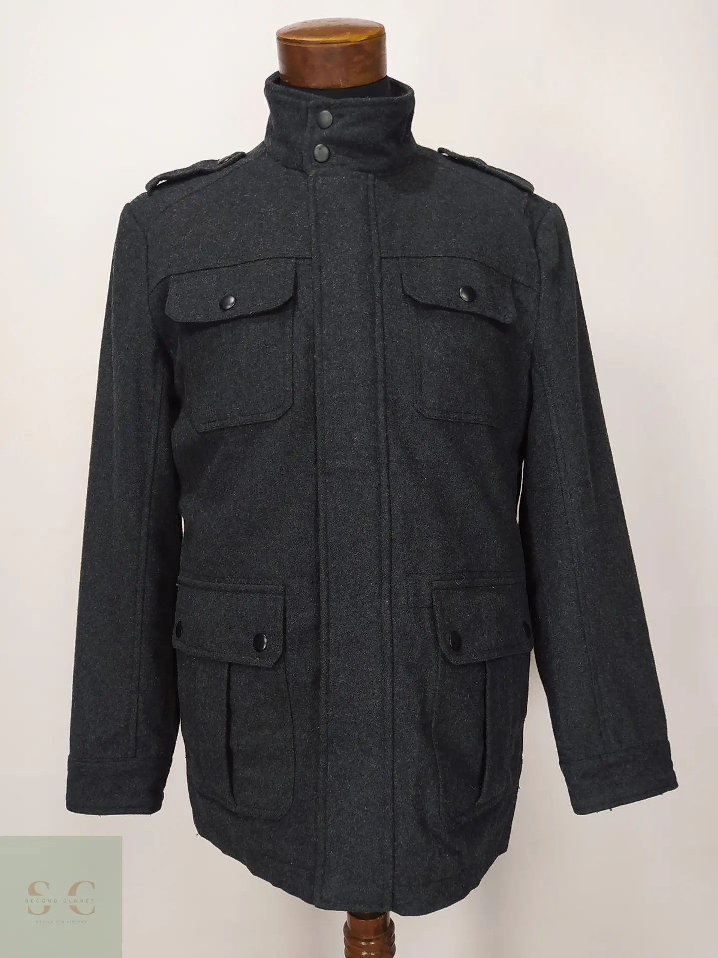 Chaquetón Field de Mezcla de Lana Acolchado Apt. 9 Talla L 2