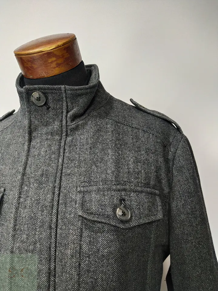 Chaqueta Field Style de Mezcla de Lana Espiga Dockers Talla ML 4