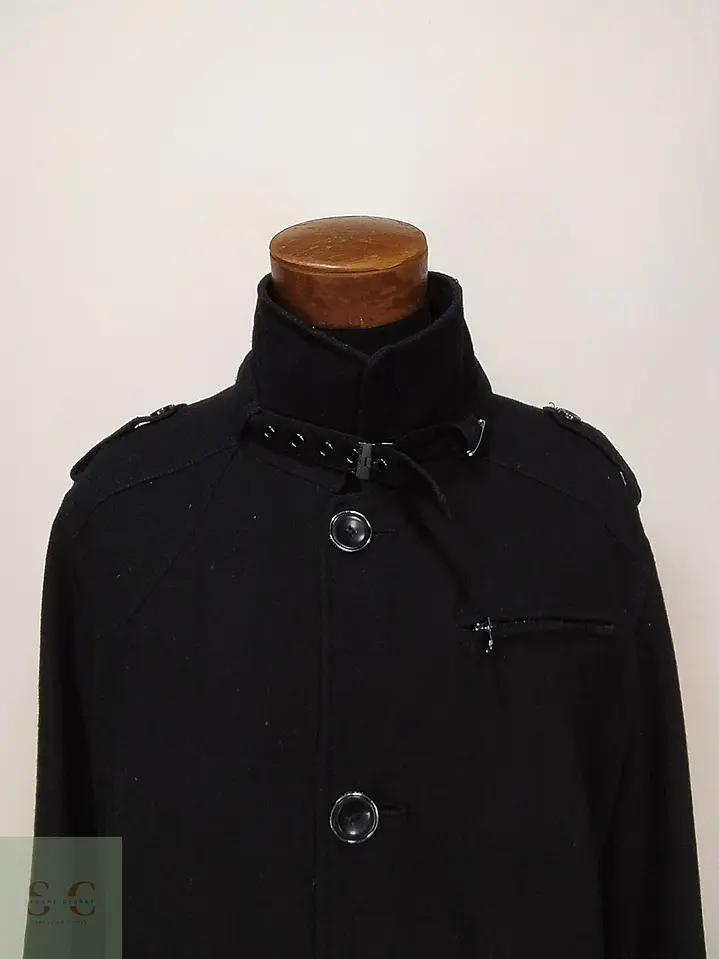 Abrigo Corto Estilo Militar con Cuello Ajustable Sean John Talla L 3