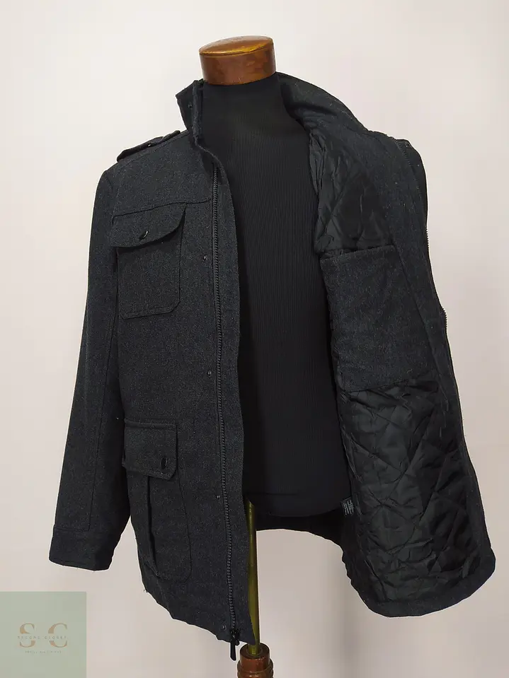 Chaquetón Field de Mezcla de Lana Acolchado Apt. 9 Talla L 4