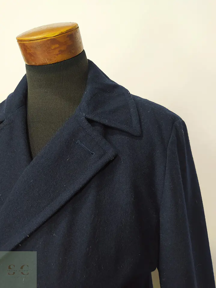 Abrigo Marinero Pea Coat de Mezcla de Lana Nautica Talla M 4