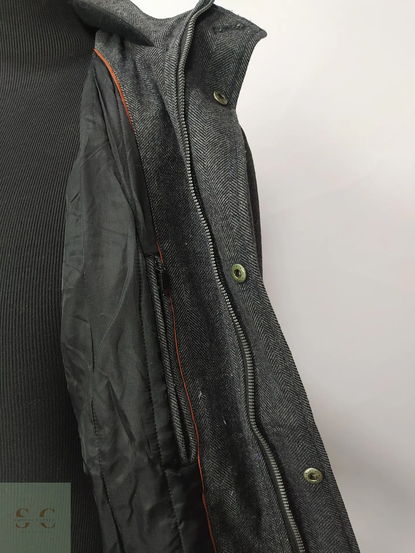 Chaqueta Field Style de Mezcla de Lana Espiga Dockers Talla ML 7
