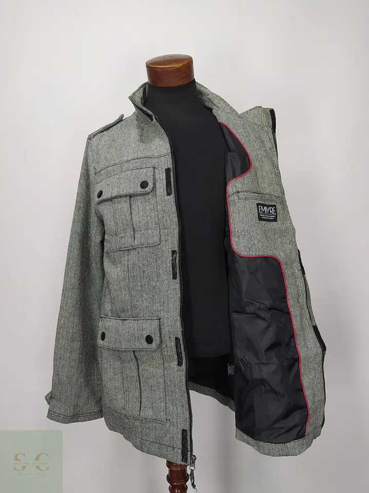 Chaqueta Utilitaria de Algodón Texturizado Empyre Talla 49 7