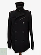 Abrigo Cruzado Peacoat Estilo Militar de Mezcla de Lana Diesel Talla L - Miniatura 1