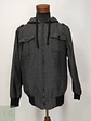Chaqueta Bomber con Capucha en Tejido Espiga YAGO Talla L - Miniatura 2
